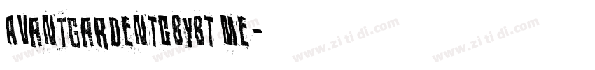 AvantgardenTCbyBT me字体转换